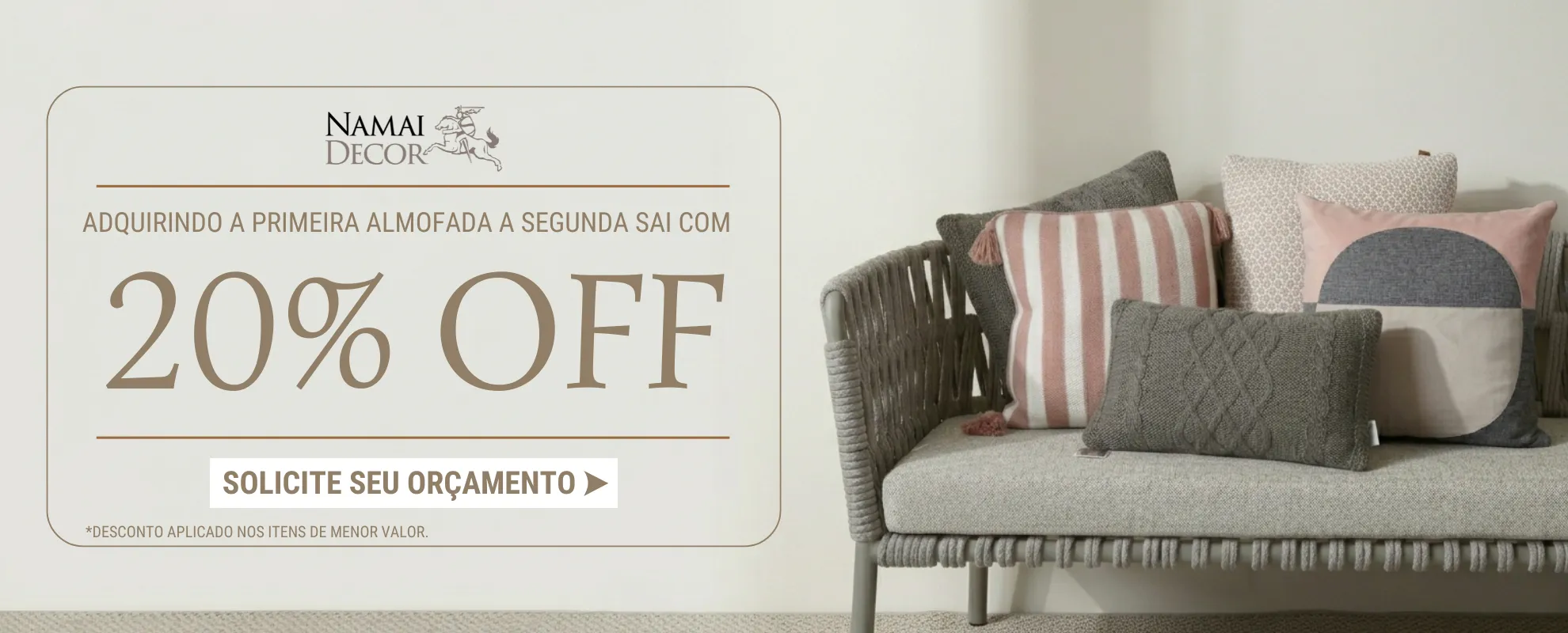Promo almofadas